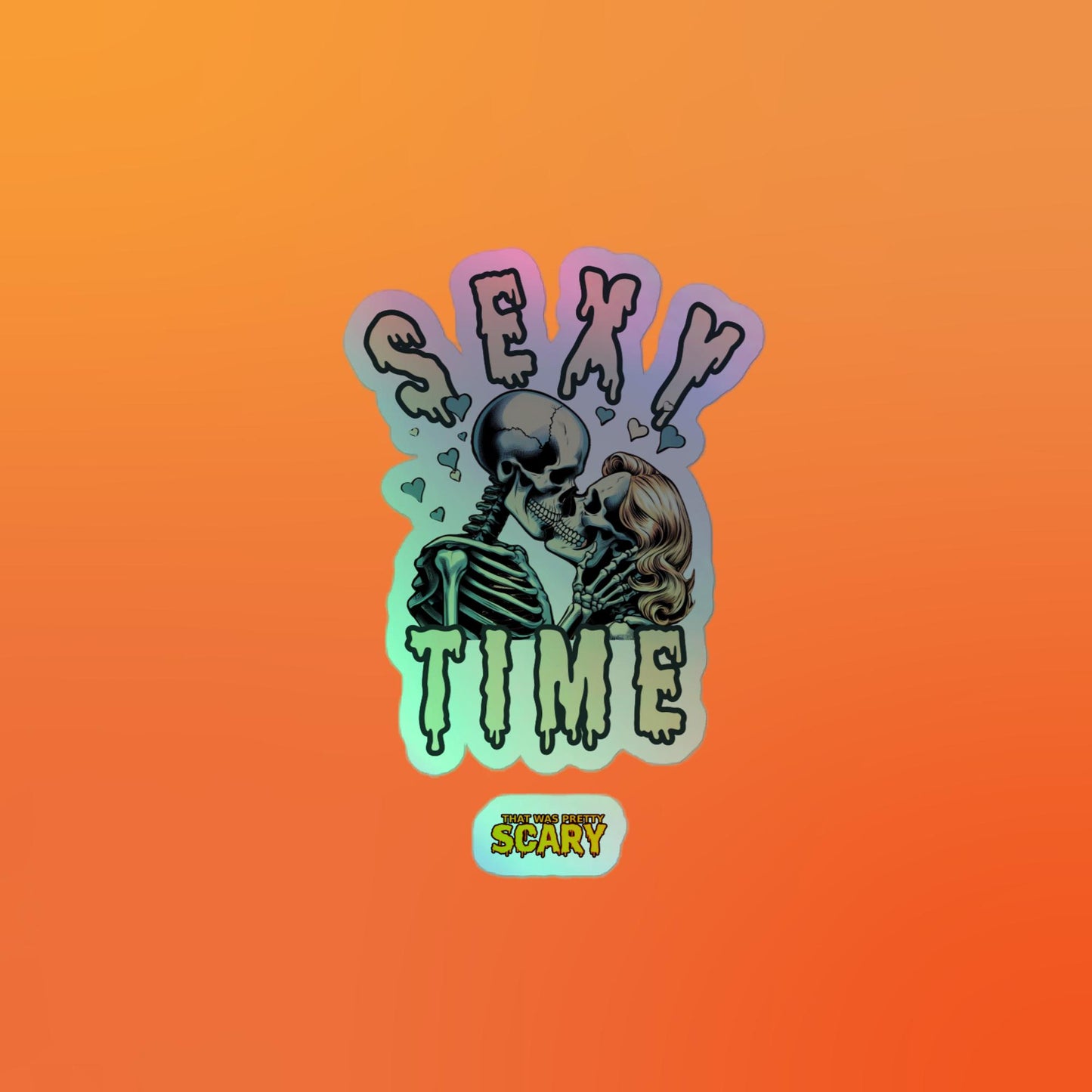 TWPS - Sexy Time - Holographic stickers